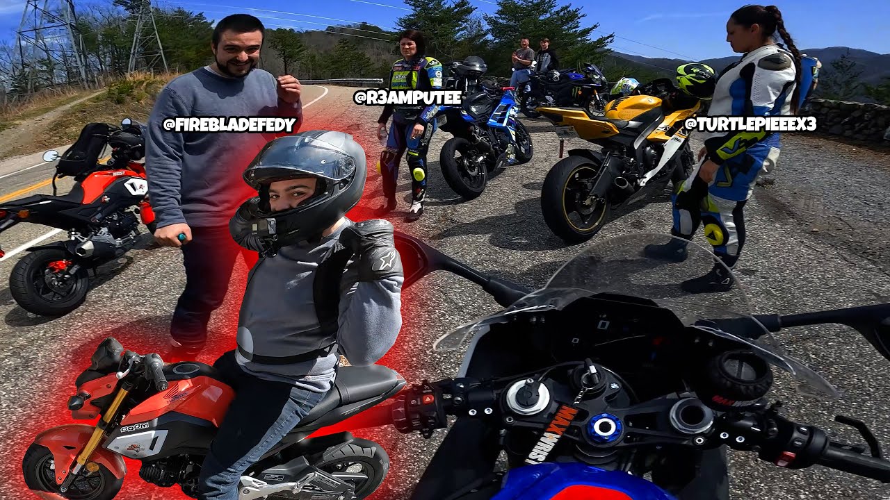 He Said The Grom Could Keep Up on Tail of the Dragon