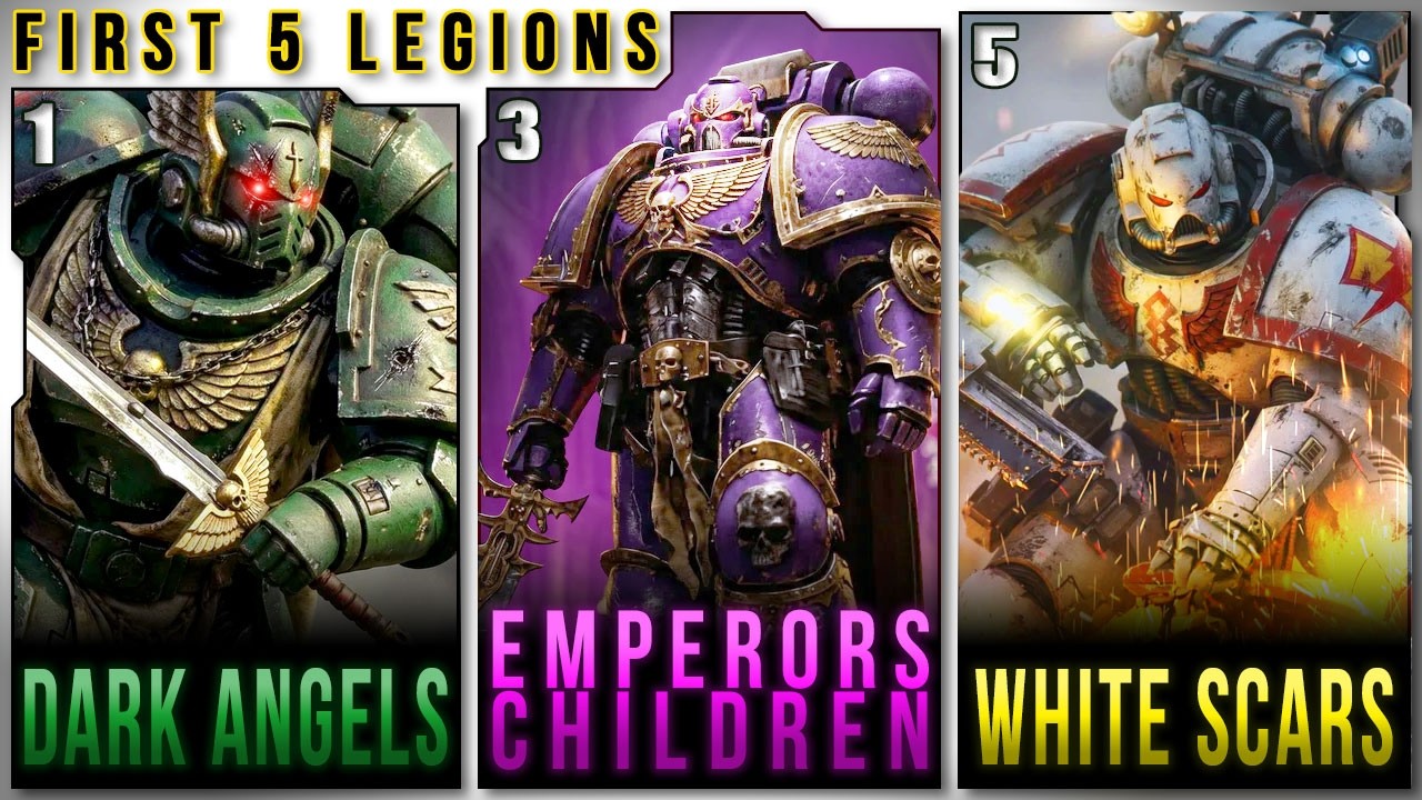 The First 5 Legions That Built the Imperium