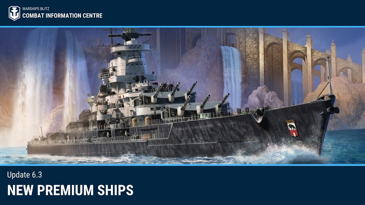 World of Warships Blitz: New Premium Ships in Update 6.3