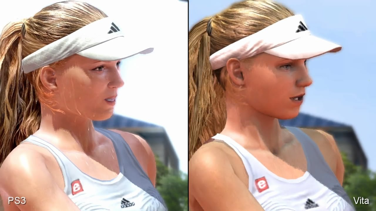 Virtua Tennis 4: PS Vita vs. PlayStation 3 Comparison