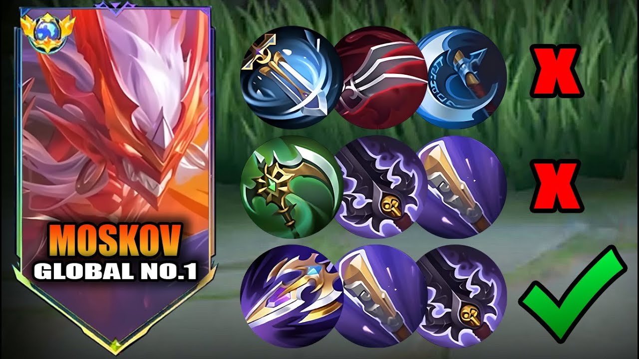 TOP GLOBAL MOSKOV NEW TRINITY BUILD! FORGET ABOUT THIS OLD BUILDS! THIS IS THE MOST EFFECTIVE ONE!!!