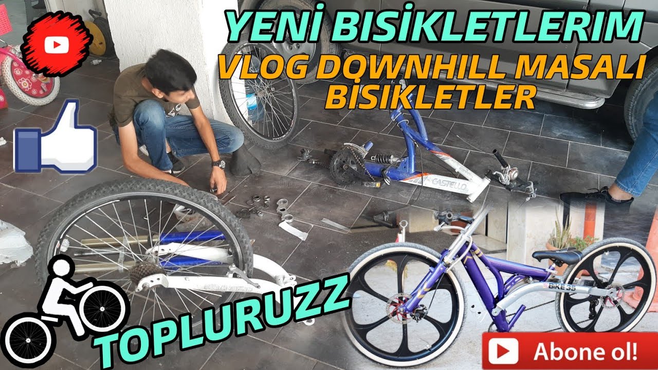 Yeni Bisikletlerim I Vlog I #BasıkBisiklet #Bike35 #DownhıllMaşalı