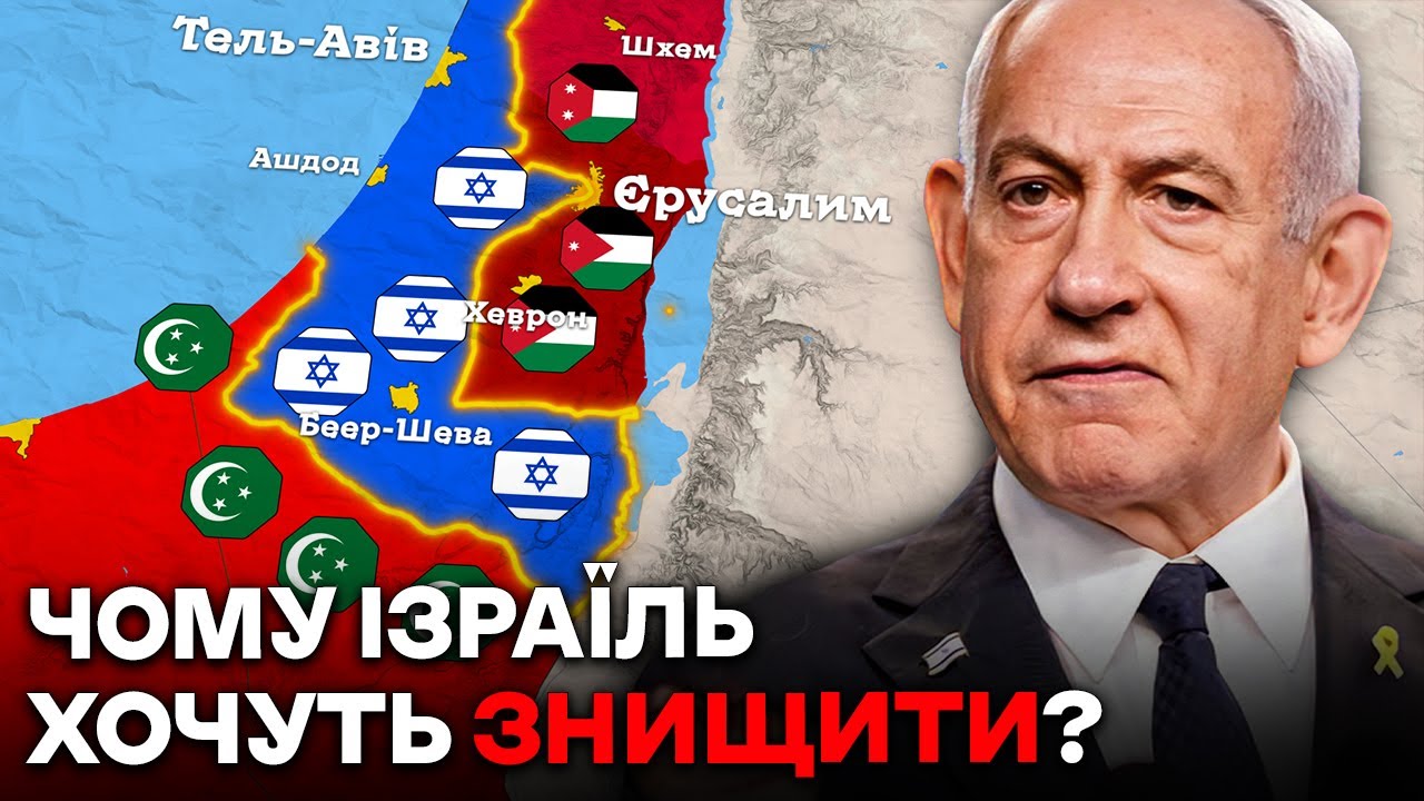 Чому Араби НЕНАВИДЯТЬ Ізраїль? Історія Виживання Ізраїлю