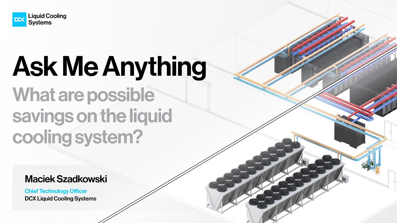 What are possible savings on the liquid cooling system?