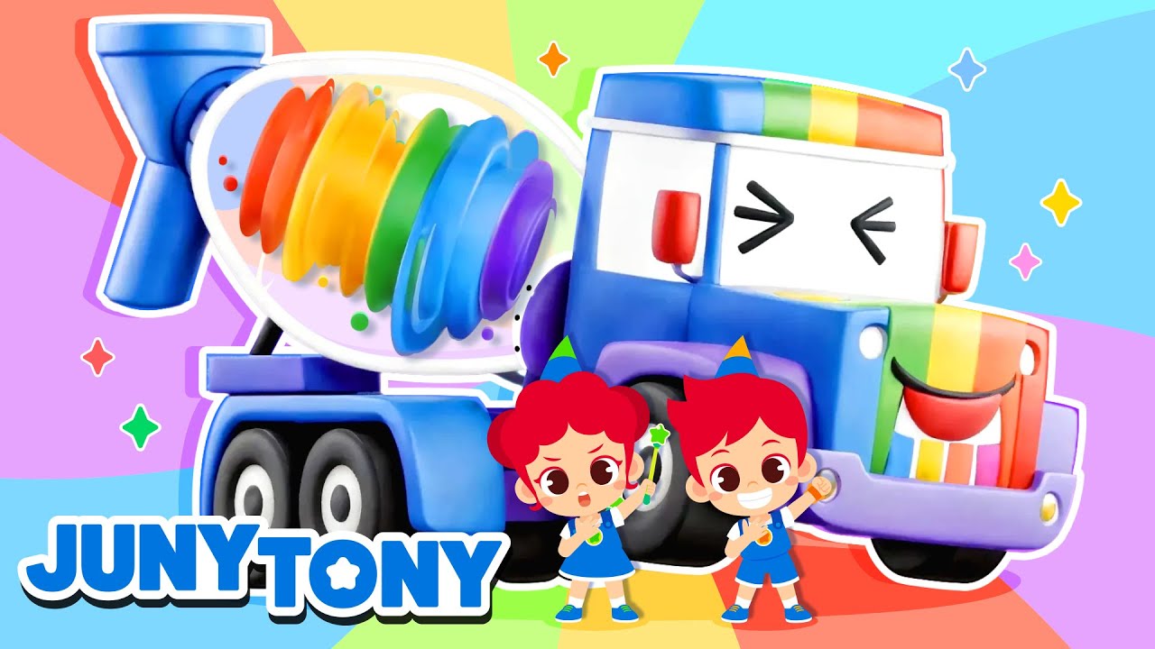 🌈Kumpulan Lagu Warna-warni🖍️｜JunyTony Bahasa Indonesia