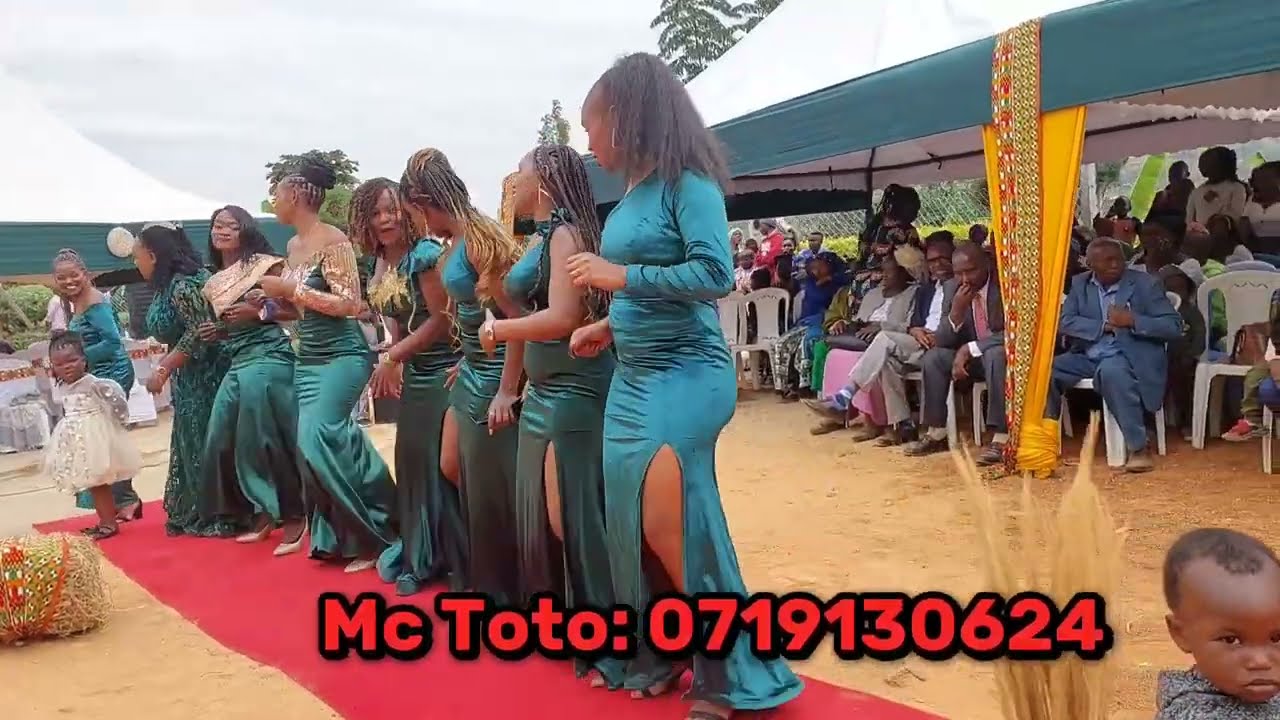 See the joyous parents dance during their daughters traditional wedding day and the best bridesmaids
