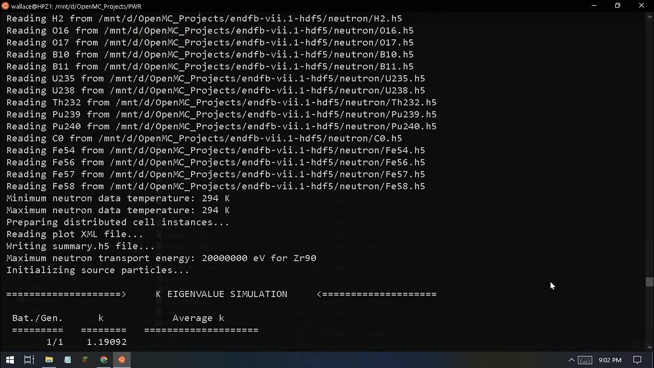 OpenMC PWR VVER Success