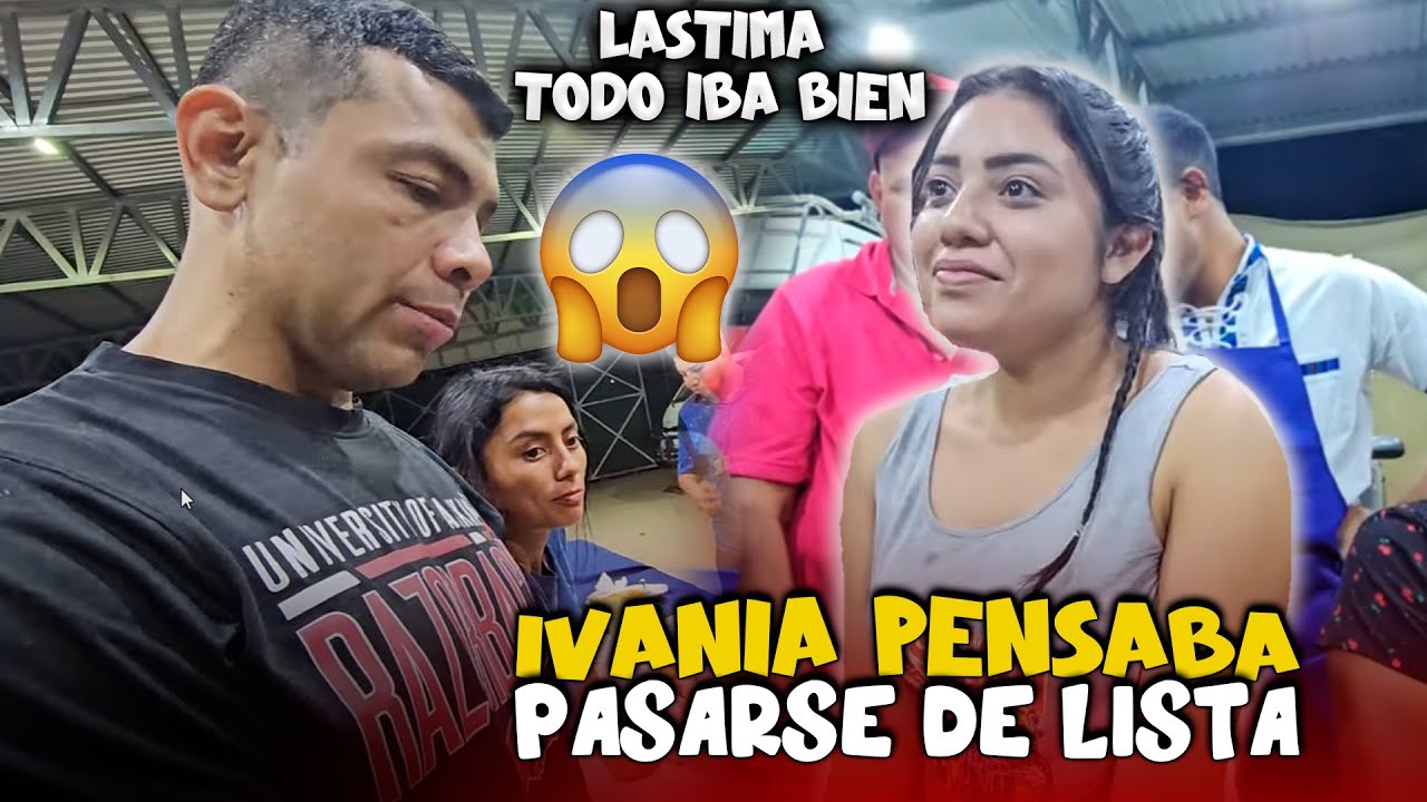 GRAVE ERROR de Ivania, se quiso pasar de lista y hacer todo a la carrera y por eso le bajaron puntos