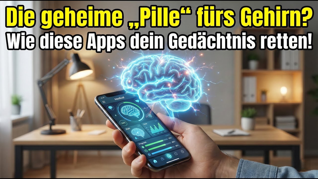Die geheime „Pille“ fürs Gehirn? Wie diese Apps dein Gedächtnis retten!