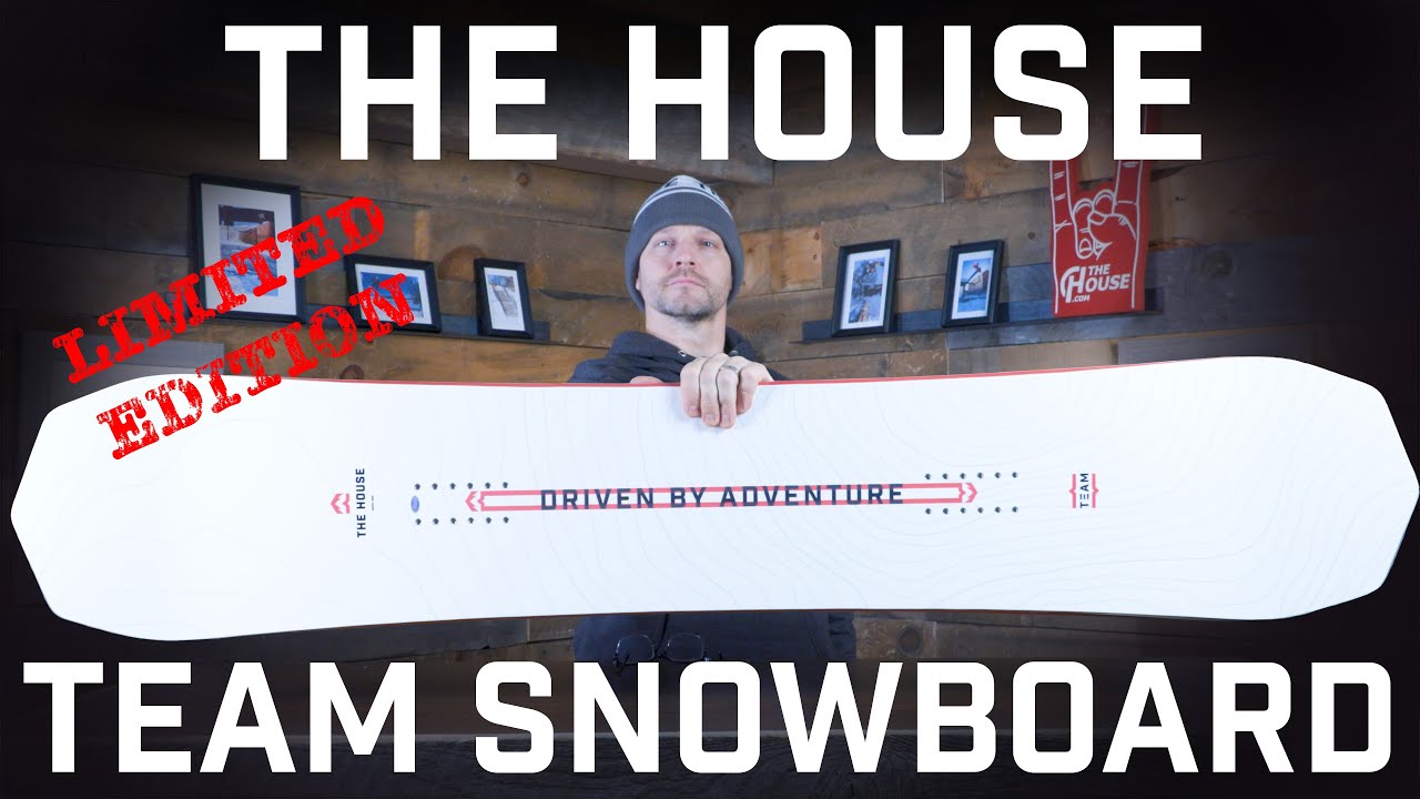 Limited Edition House Team Snowboard