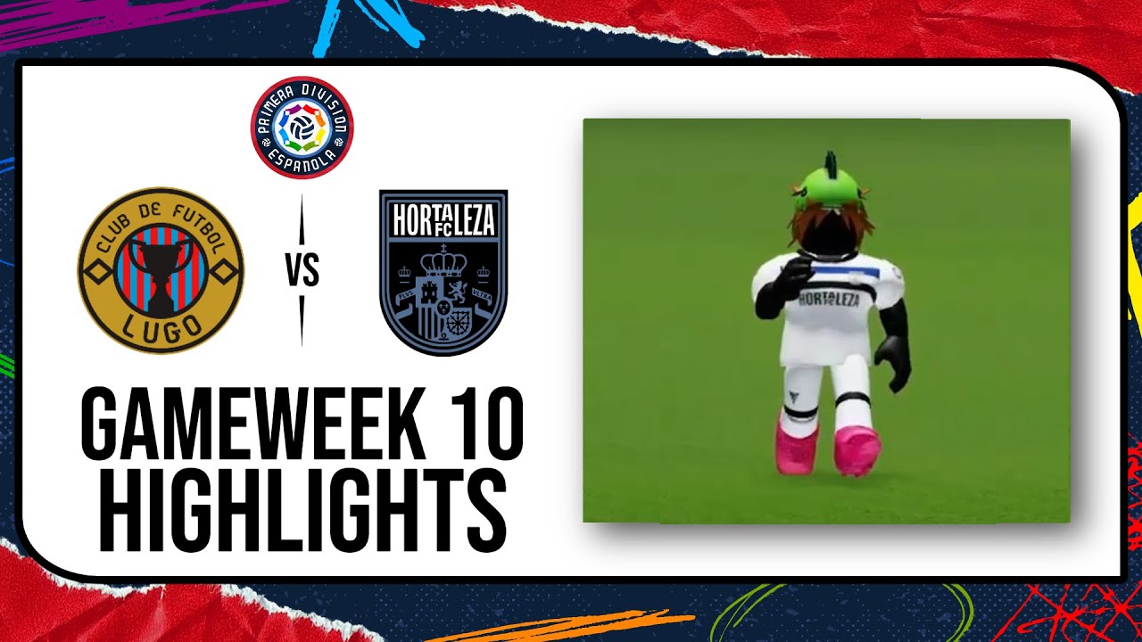 C.F. Lugo vs Hortaleza F.C. | RFL S1 - Primera Division Española [GW10]