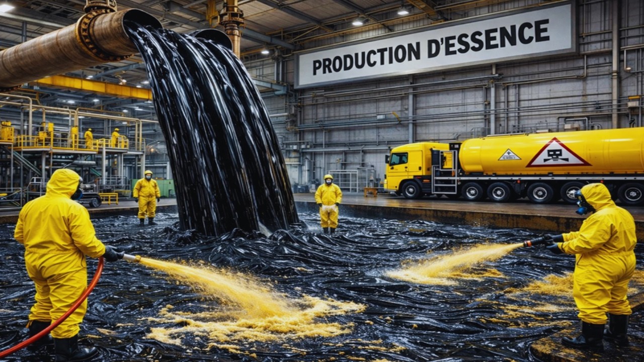 Comment c&rsquo;est fait : L&rsquo;essence &mdash; le v&eacute;ritable processus industriel dans les raffineries ⛽🏭
