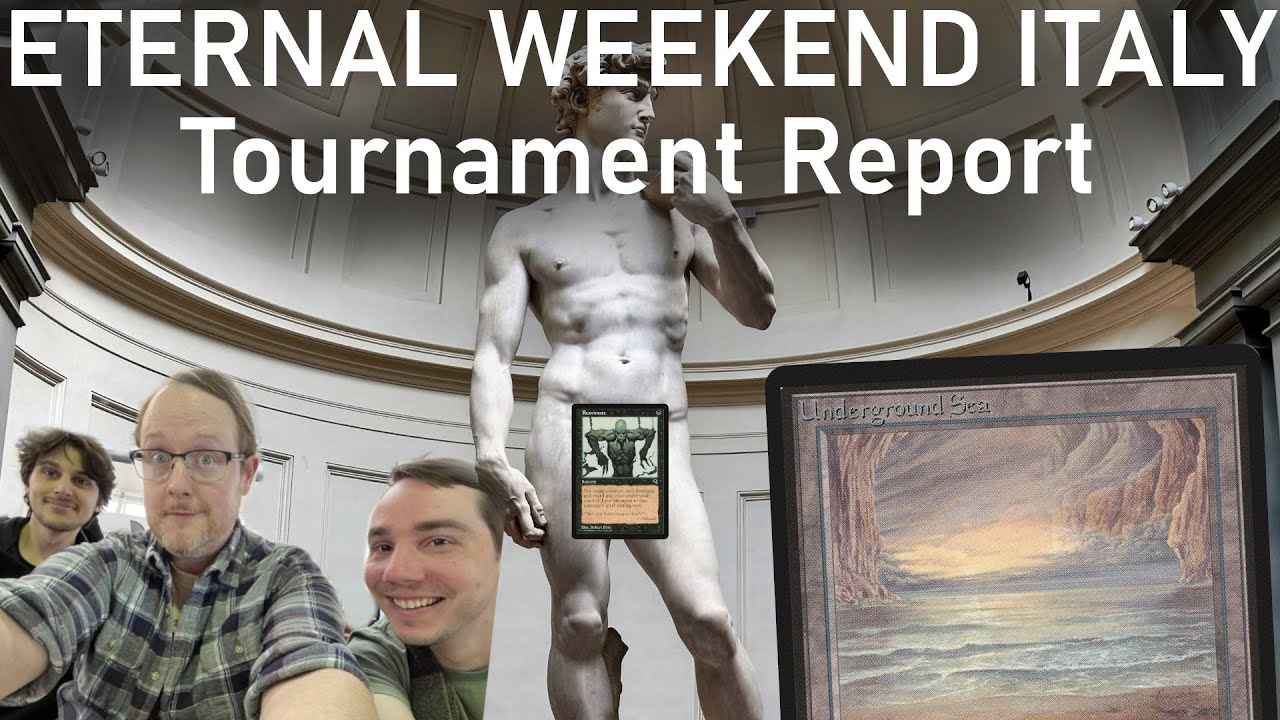 BoshNRoll's Eternal Weekend Italy Report! Legacy Dimir Reanimator and Vintage Dimir Lurrus. MTG