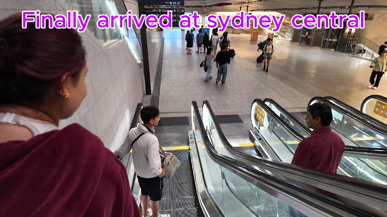 I Took the Train from Melbourne to Sydney 🚆 | Journey to Sydney Central