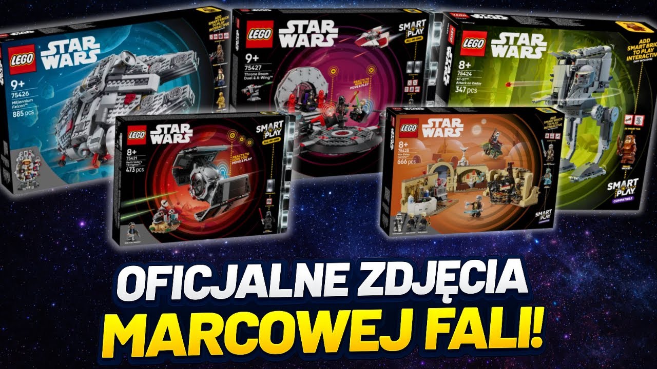 Smart Play Sets Without SMART BRICKS?! Official Lego Star Wars Photos March 2026