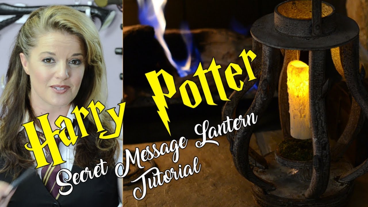 LARP prop Harry Potter Secret Message Revealing Lantern