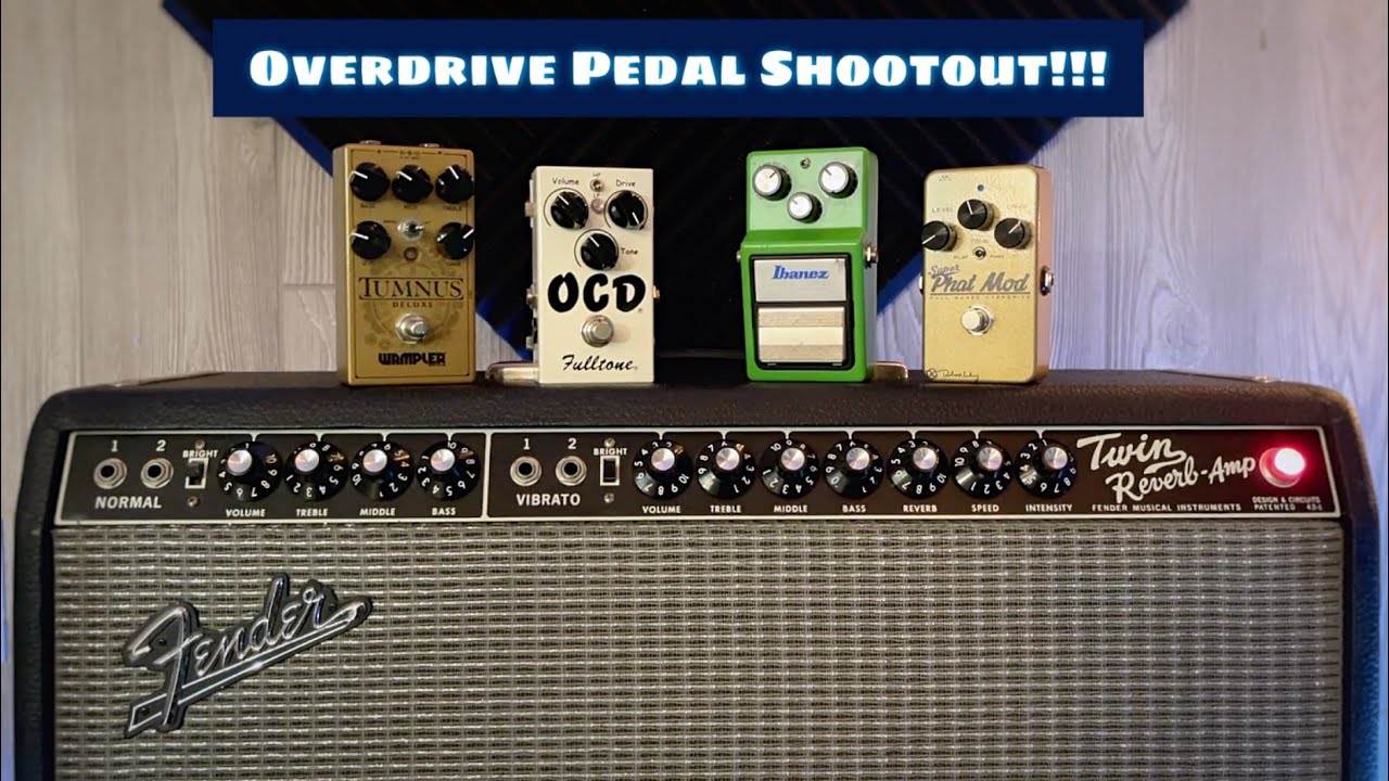 Best Overdrive Pedal for a Fender Twin Reverb?