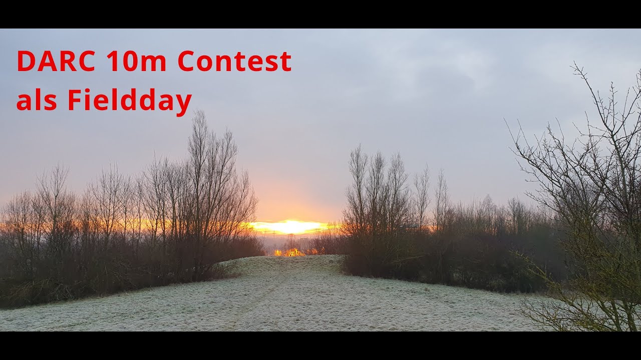 Der 10m Contest der ins Wasser fiel (mit DK2NB)