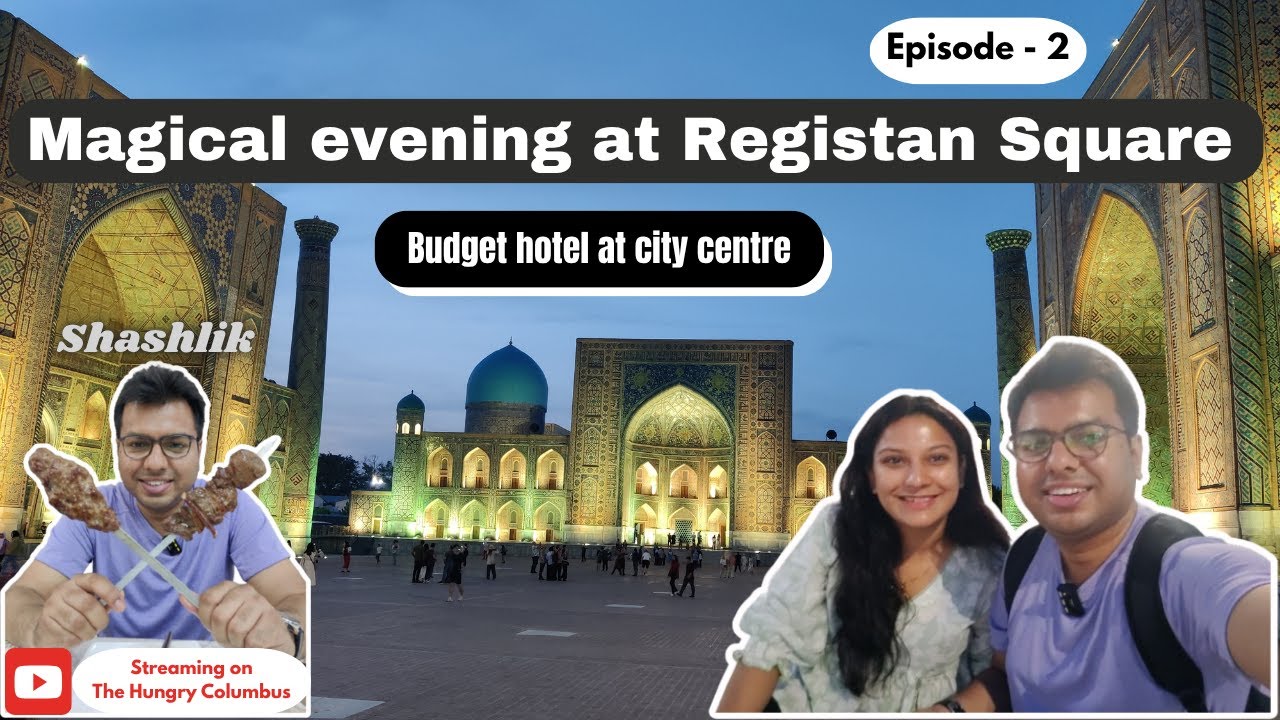Tashkent to Samarkand by Road 🚍 | Silk Route |Registan Ki Shaam✨| Episode 2