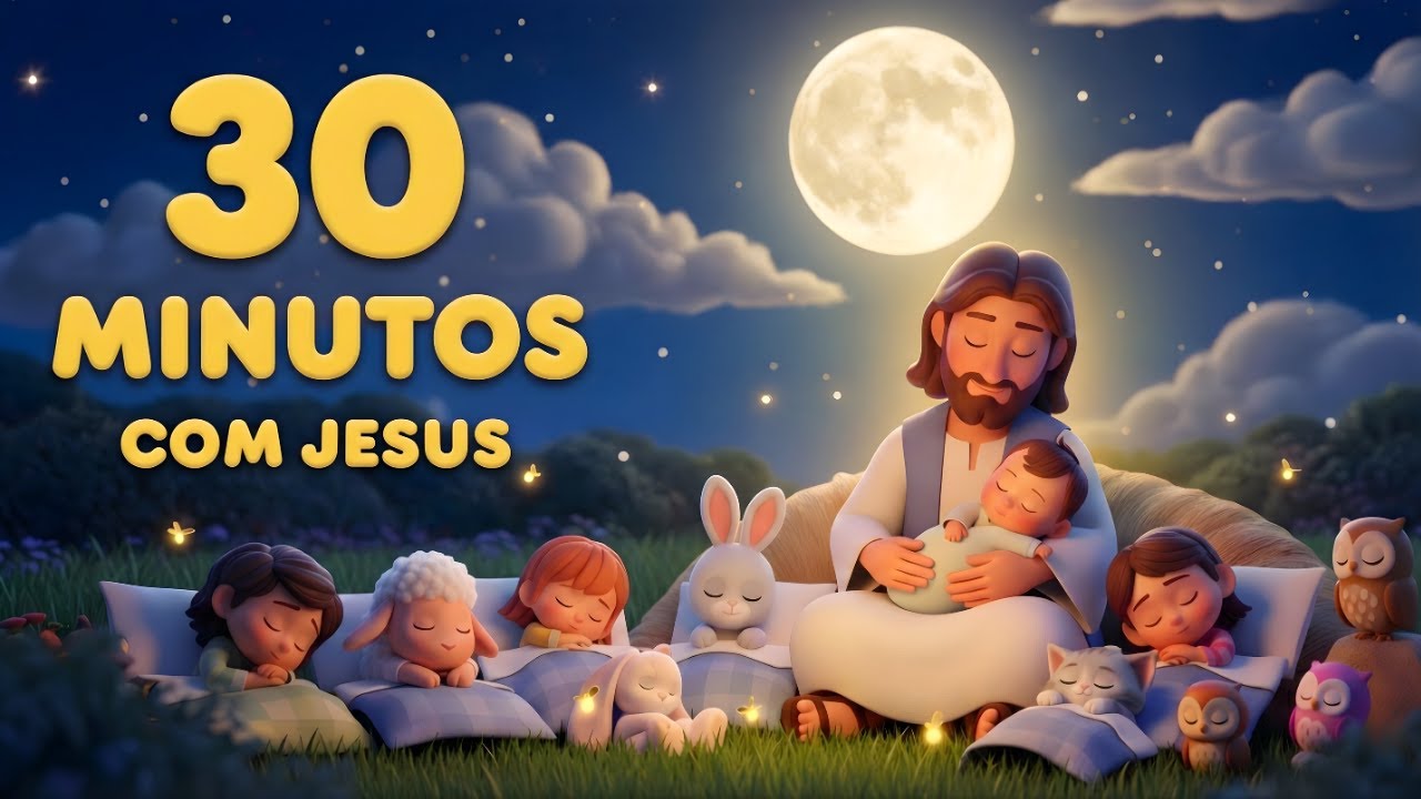 30 Minutos de Paz e Soninho | Música Infantil Animada | Música de Ninar Bebê Dormir e Acalmar