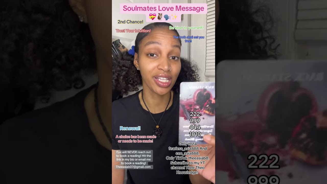 Soulmates Love Message A Decision Has Been Made When It Comes To You💝🦉🗣️✨