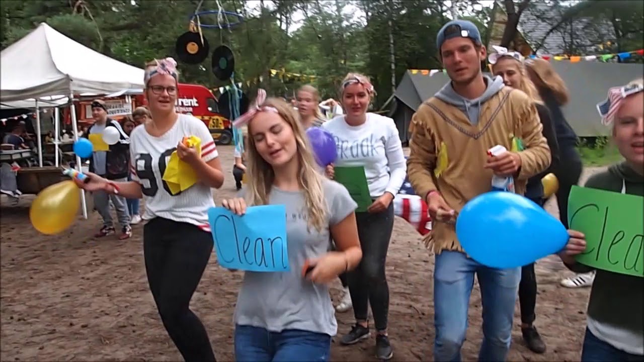 Lipdup YMCA Introductiekamp Marnix Academie The American Way 2017 groep 1