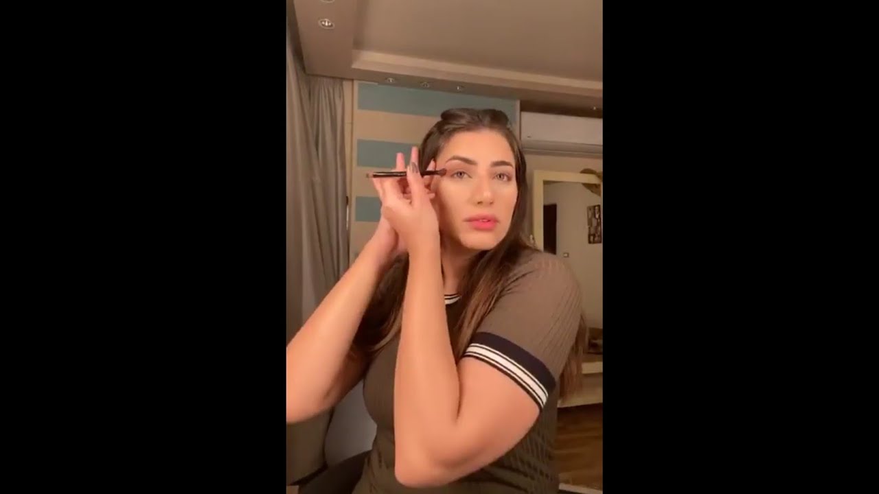 لايف الفنانة هايدي موسى Makeup Routine 11/3/2020