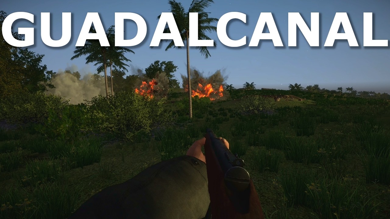 The Battle of Guadalcanal, Solomon Islands 1942 | The Matanikau | Easy Red 2 Mod