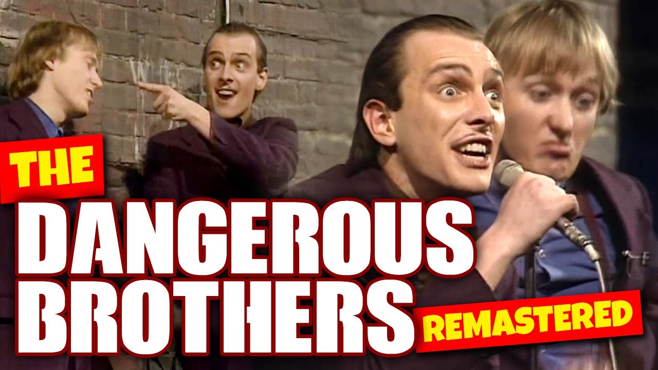 CLASSIC 80s BRITISH TV SHOW: THE DANGEROUS BROTHERS (1981) REMASTERED - RIK MAYALL ADRIAN EDMONDSON