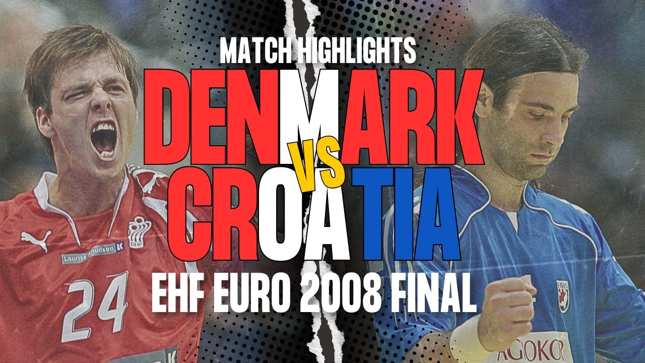 Their first-ever European title 🏆 | Denmark vs. Croatia | EHF EURO 2008 | FINAL Highlights