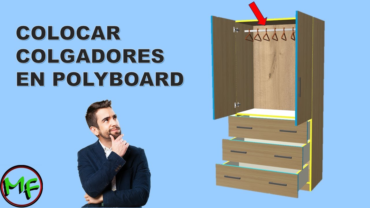 Polyboard 7- Como colocar colgadores