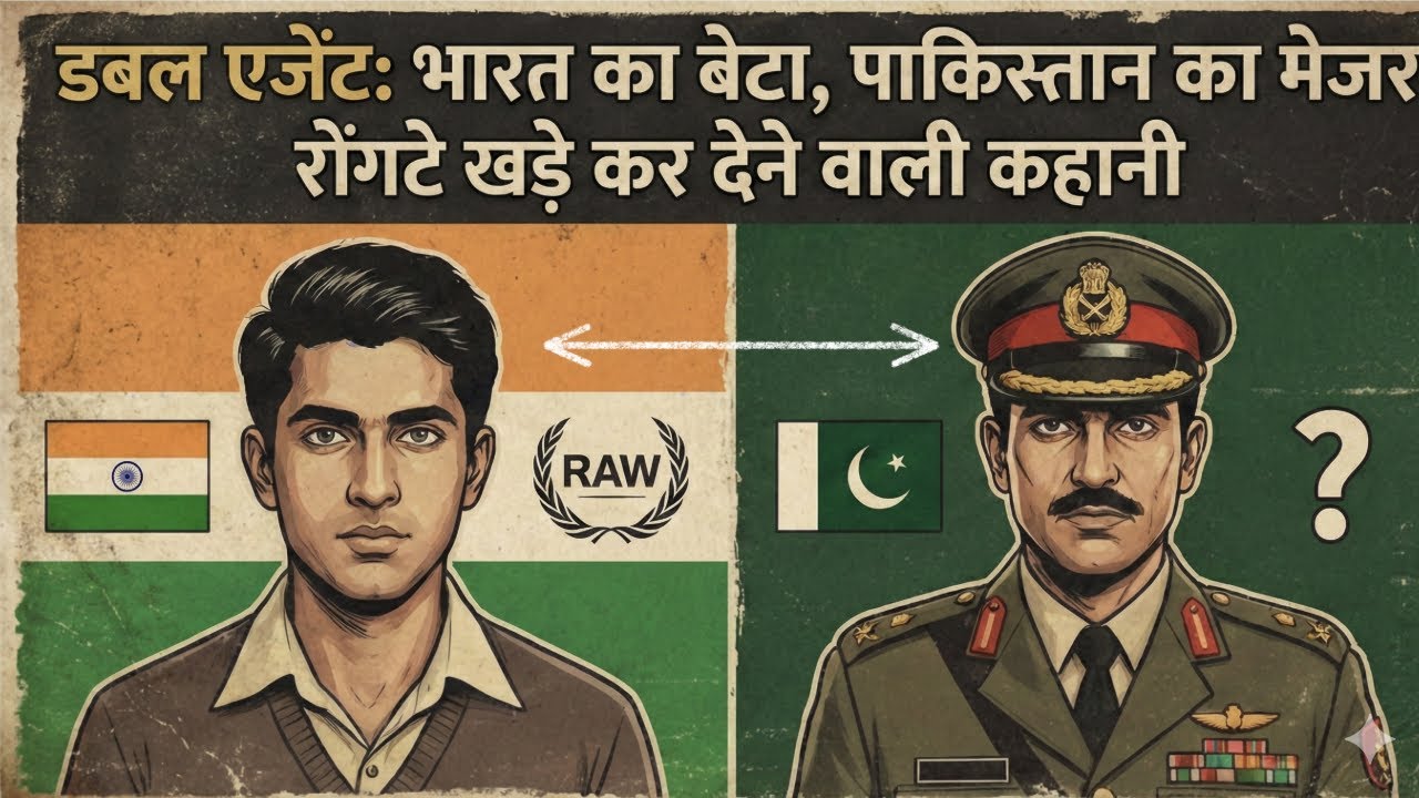 Pakistan Army का वो 'Major'... जो भारत का जासूस था! 🇮🇳 🤫