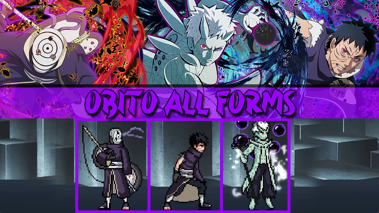 Mugen char Obito all forms (OpenGL) by Shinrashi
