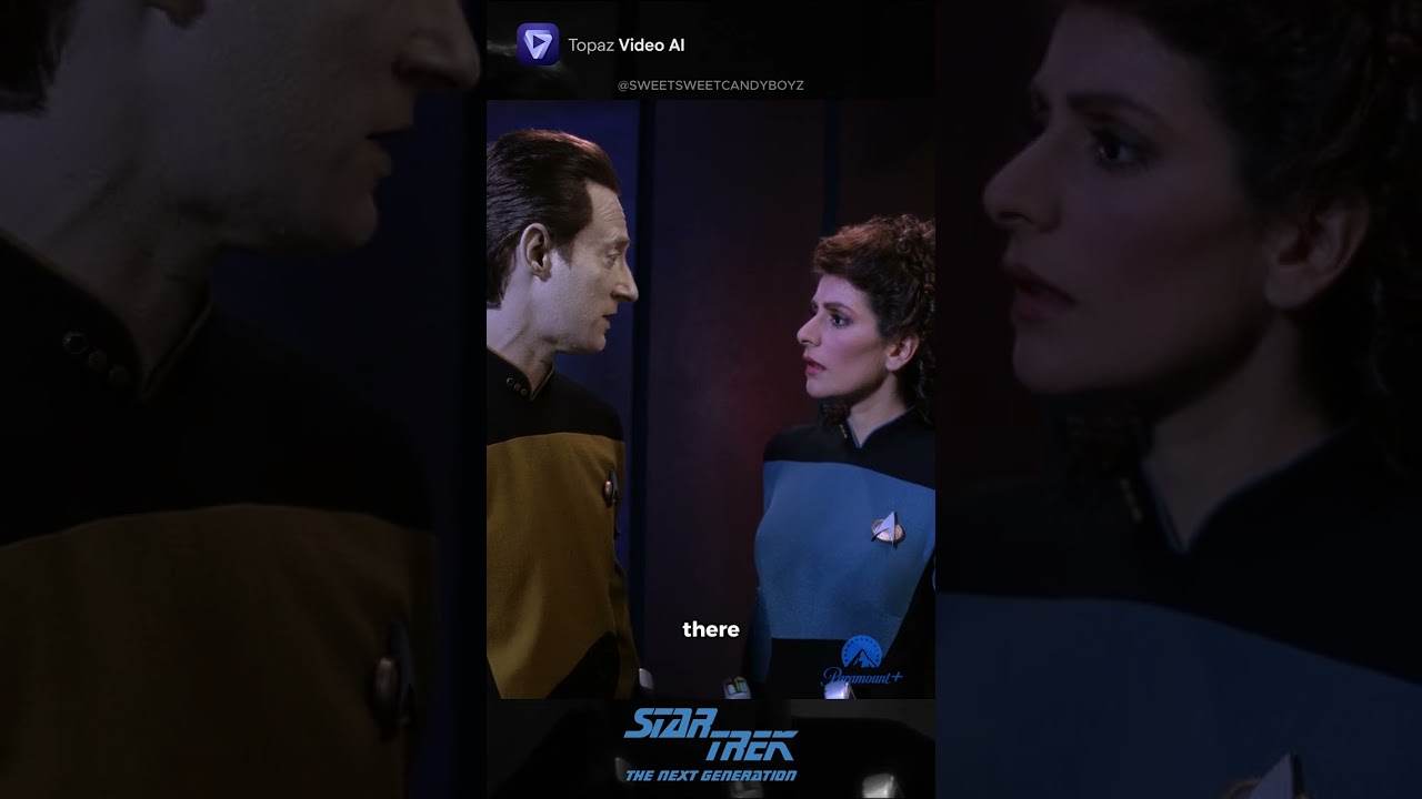 Put a smile on that warp core breach | Star Trek: TNG S06E25 'Timescape' #shorts #startrek #clips