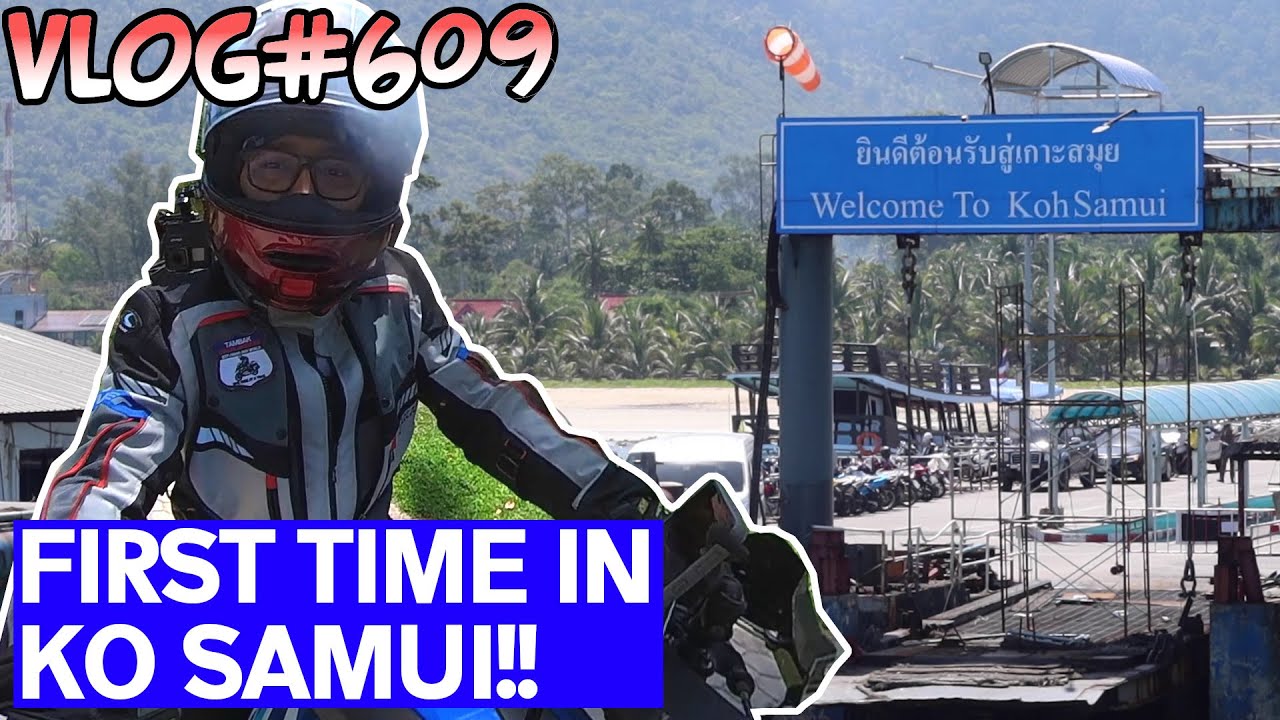 Первый раз на пароме с мотоциклом | Ko Samui Recce 2023 | Vlog