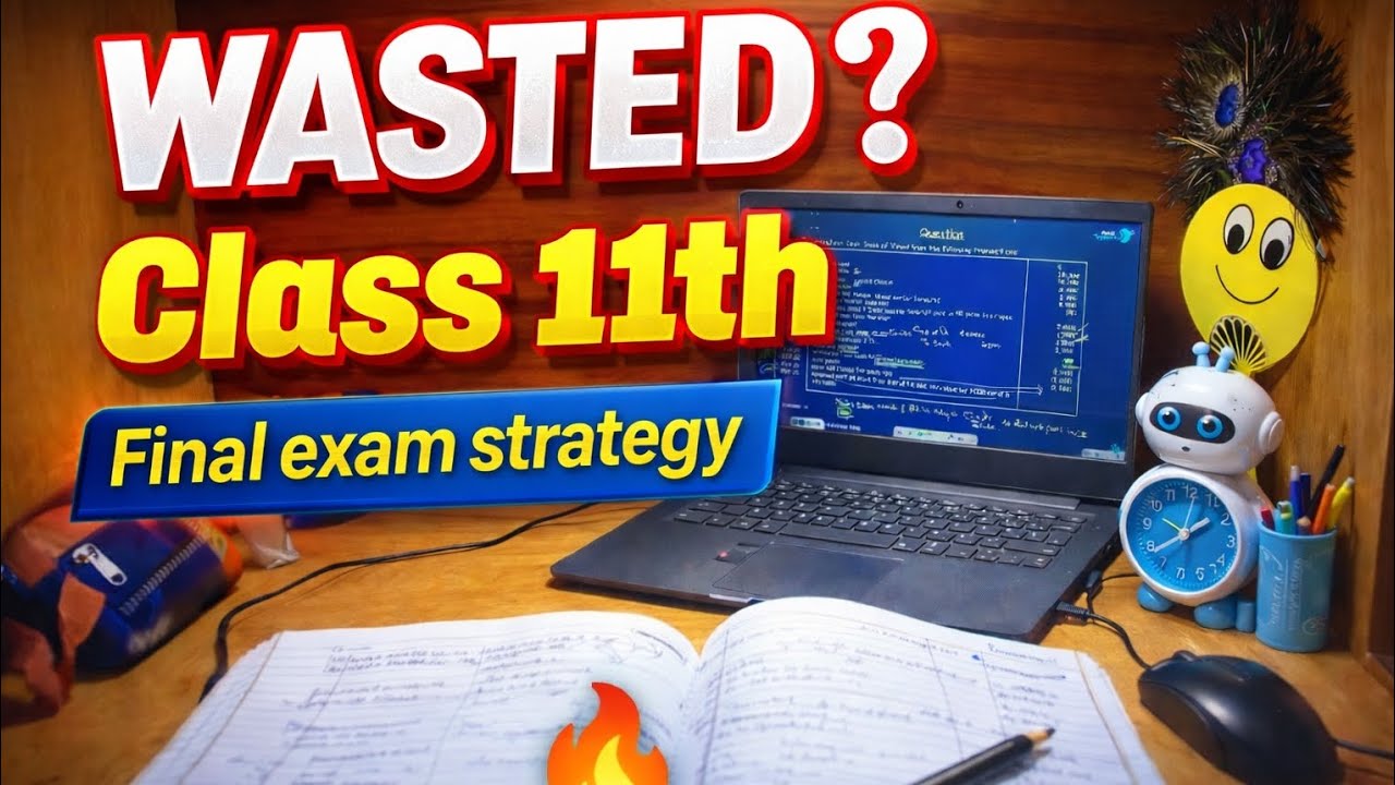 WASTED Class 11th? 😳 Final Exam Strategy 2026 | Last Chance Plan
