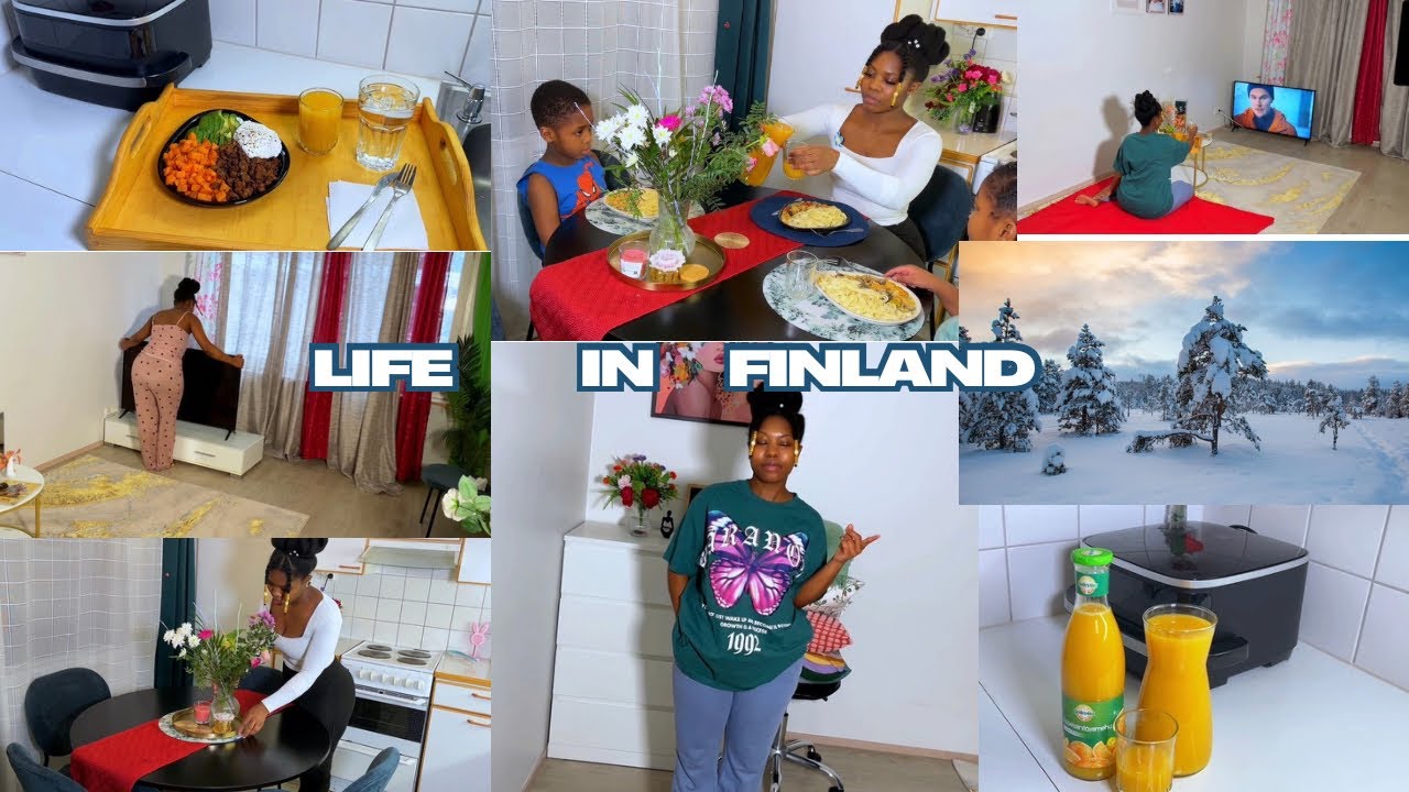 Winter Days In Finland/daily living \cooking\ cleaning 
