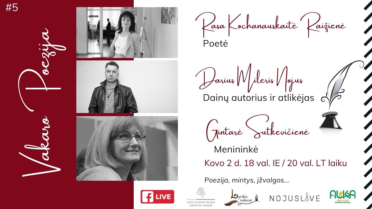 #5 Vakaro Poezija 02.03.2021