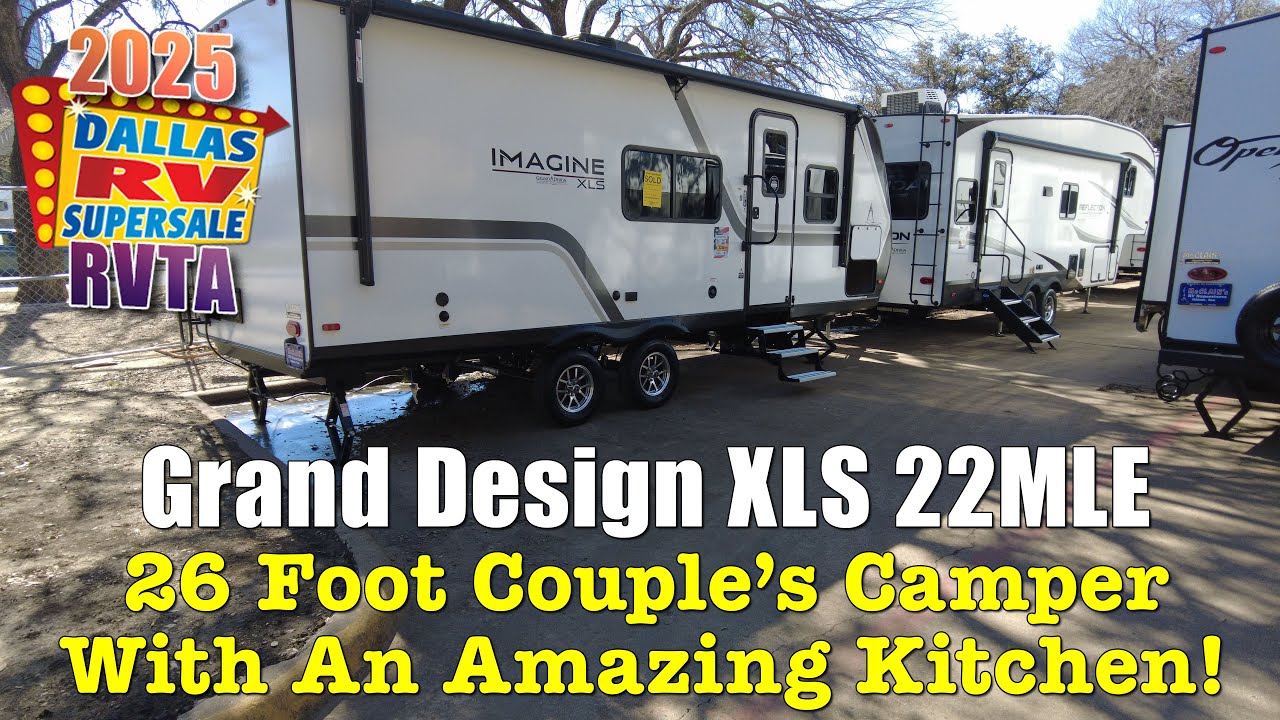 2025 Grand Design XLS 22MLE COUPLE'S CAMPER! 