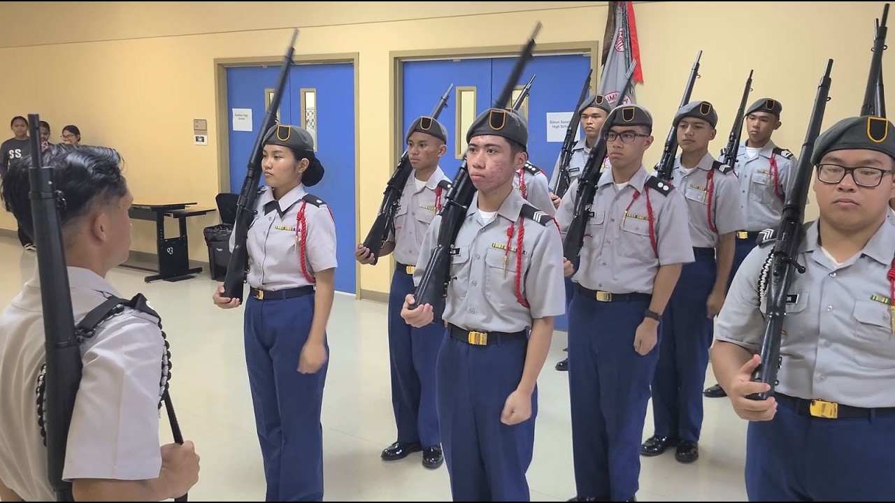 JROTC cadets put skills to the test at Islandwide Drill Meet