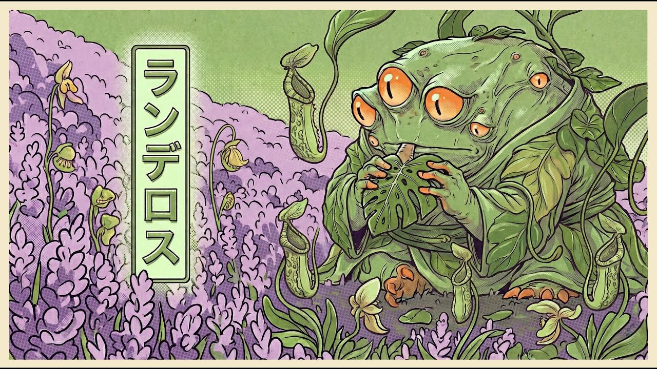 Garden Where Giants Sleep 眠る巨庭 - Organic LoFi Spring #kaijumusic