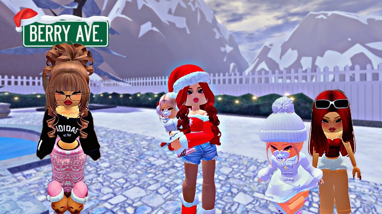 😝ADOPTANDO NIÑOS EN  NAVIDAD EN BERRY AVENUE🎄/ El mundo de Emely