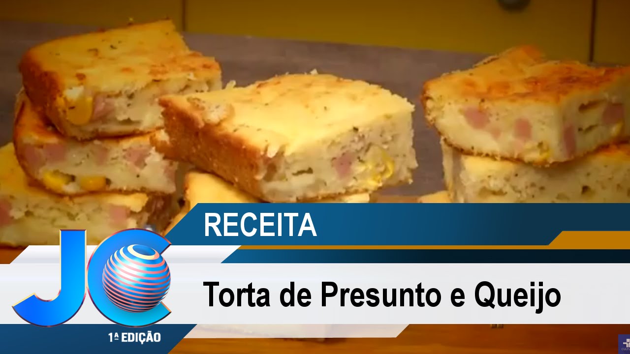 Dica de Receita: Torta de Presunto e Queijo