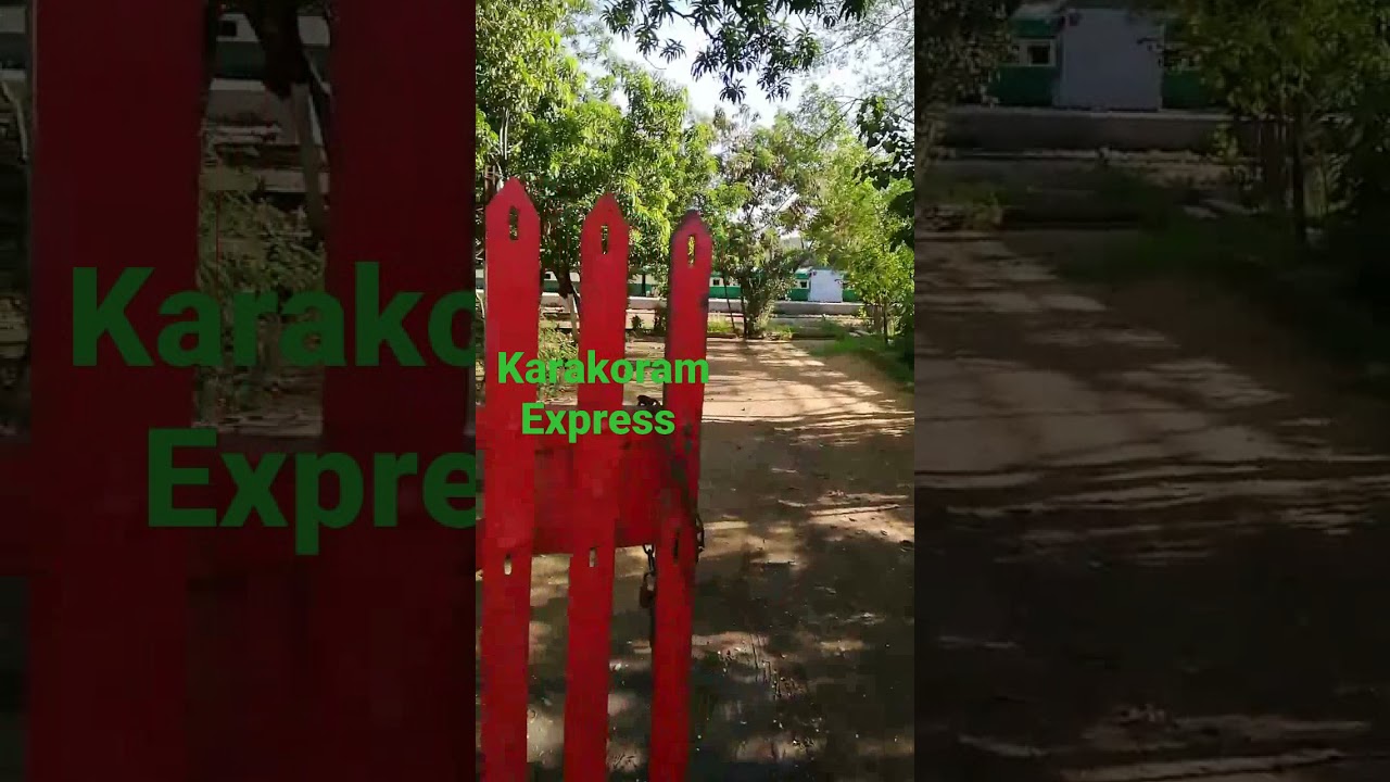 Karakoram Express | Beautiful Pass through Drigh Road Station | Karachi to Lahore
