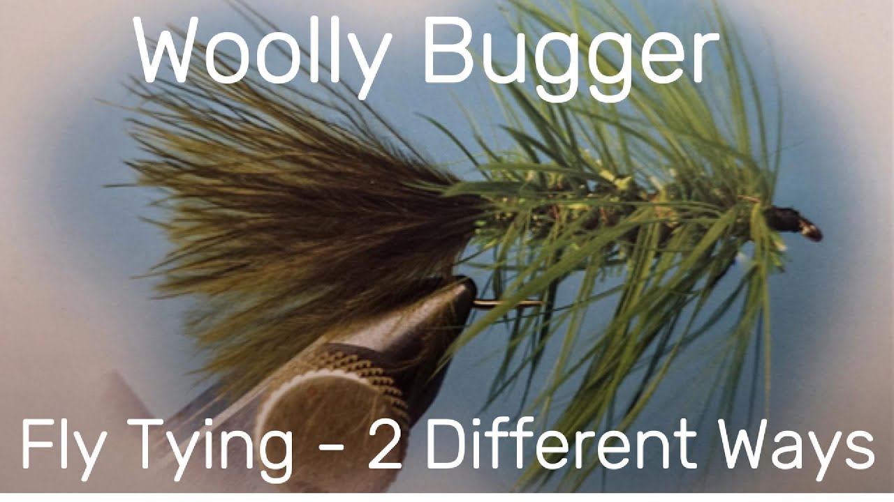 Fly #4 - The Woolly Bugger 2 Different Ways | AVFF Core Fly Tying Class