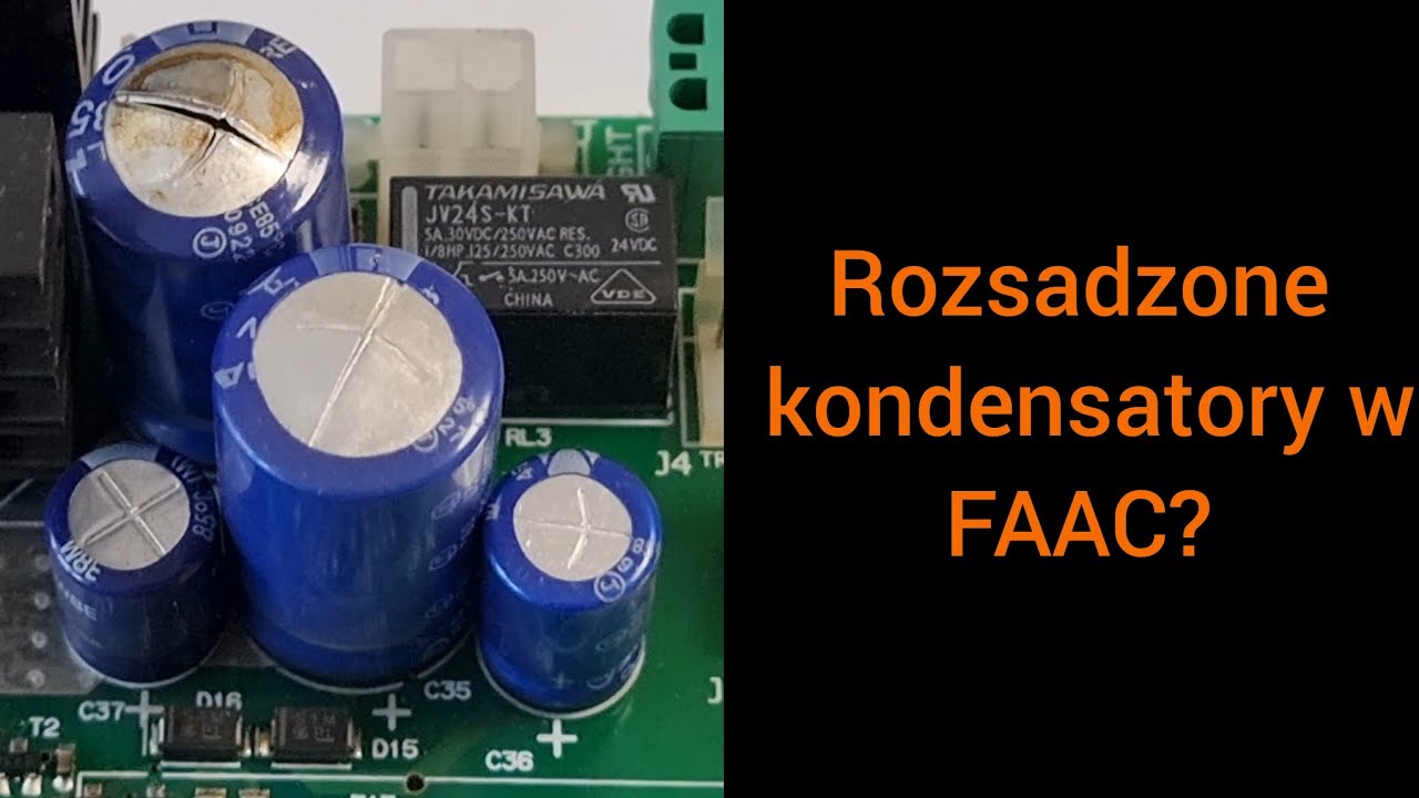 Naprawa FAAC D600 / D1000 po 