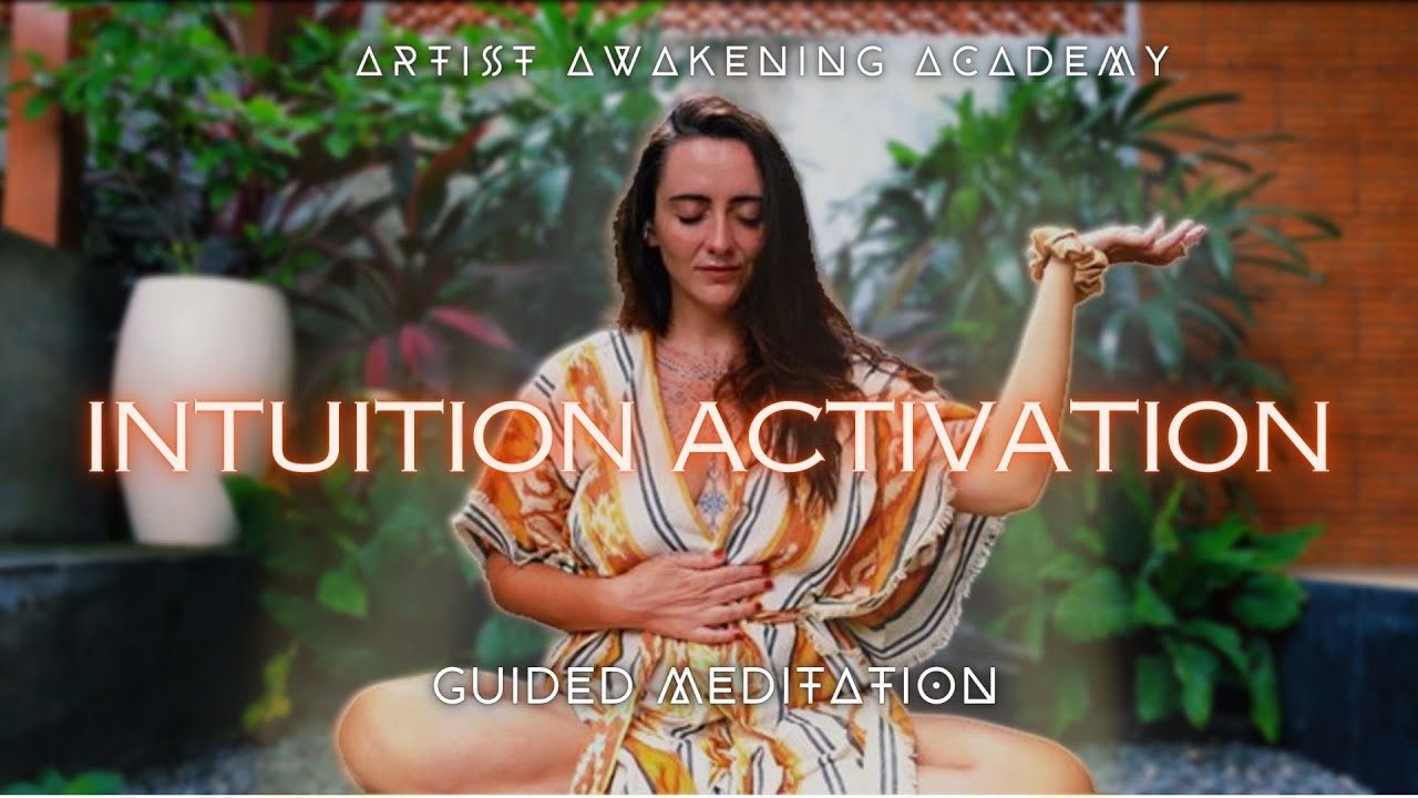 GUIDED MEDITATION INTUITION ACTIVATION - FOR CREATIVES BEFORE ARTISTIC PRACTICE AND TAROT READING