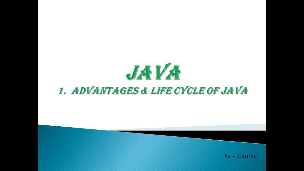 INTRODUCTION OF JAVA