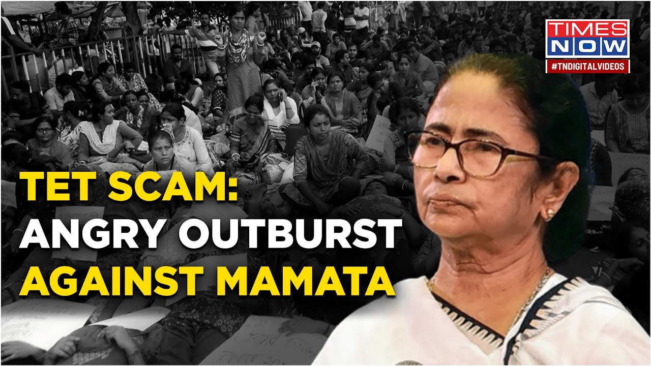 High Voltage Drama In Bengal: Anger Against CM Mamata Grows As Protests Over TET Scam Intensifies