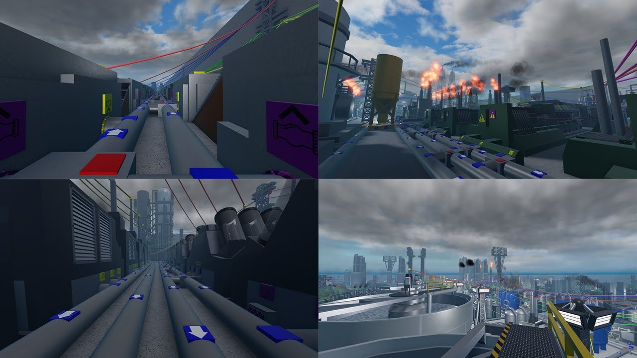 Roblox Industrialist Timelapse 13: Hardmode Late game building